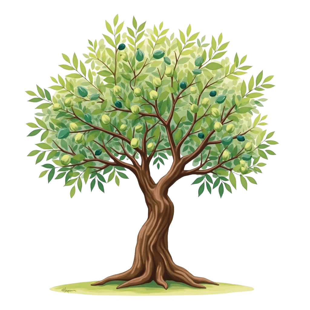 Olive Tree Illustration